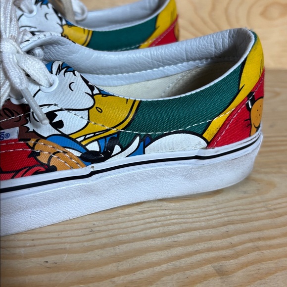Vans Era Mickey‎ birthday Disney Red and Yellow Cartoon Sneakers - Picture 3 of 10